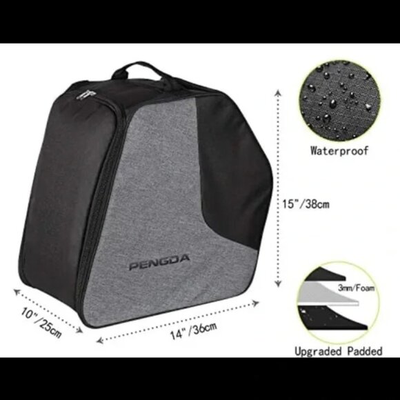 NWT Ski Boots Snowboard Bag Waterproof Travel Boot - Picture 6 of 7